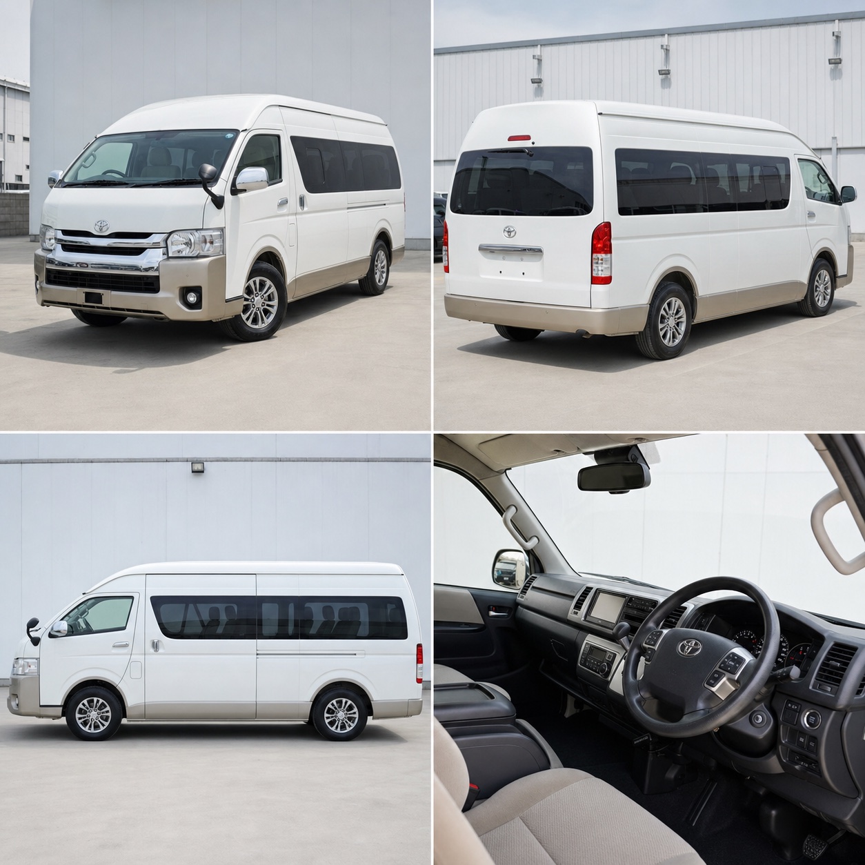 2021 Toyota Hiace front view