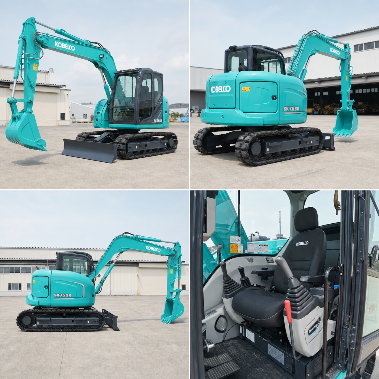 2020 Kobelco SK75SR front view